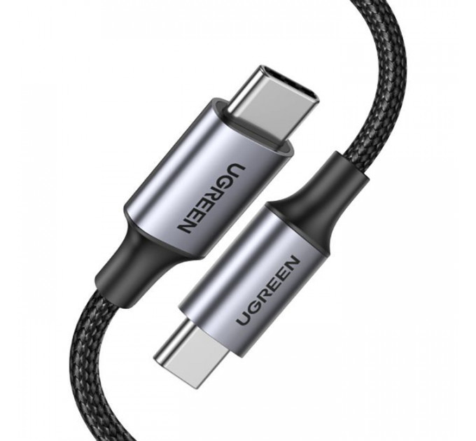 Дата кабель USB-C to USB-C 3.0m 5A 100W US316 Black Ugreen (90120)