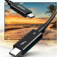 Дата кабель USB-C to USB-C 0.8m USB 4.0 THUNDERBOLTUS501 8K40Gbps Black Ugreen (30389)