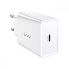Зарядний пристрій Baseus Speed Mini Quick Charger White (CCFS-SN02)