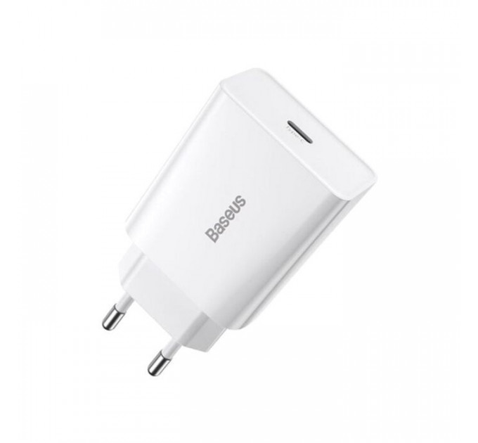 Зарядний пристрій Baseus Speed Mini Quick Charger White (CCFS-SN02)