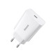 Зарядний пристрій Baseus Speed Mini Quick Charger White (CCFS-SN02)