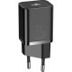 Зарядний пристрій Baseus Super Si 1C 20W With Cable Type-C\/iP Black (TZCCSUP-B01)