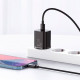 Зарядний пристрій Baseus Super Si 1C 20W With Cable Type-C\/iP Black (TZCCSUP-B01)