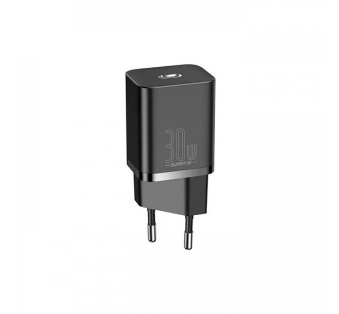 Зарядний пристрій Baseus Super Si quick charger IC 30W Black (CCSUP-J01)