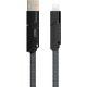 Дата кабель USB-C to USB-C + Lightning + USB-A 1.5m Black Proda (PD-B96th-BK)