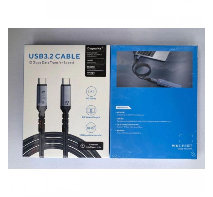 Дата кабель USB-C to USB-C 1.2m Pulsing Fast Charging 240W USB4.0 XoKo (XK-SC-2-240W)