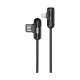Дата кабель USB 2.0 AM to Lightning + Audio 1.0m 2.4А Black XoKo (XO-NB38)