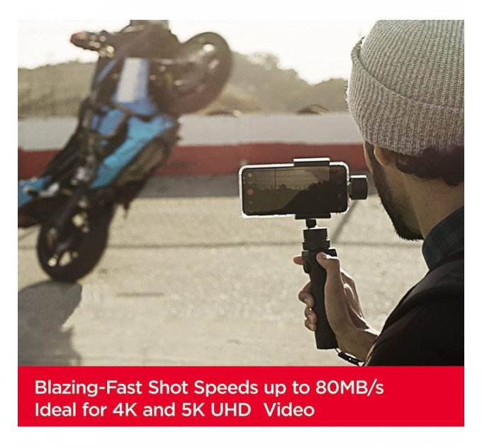 Карта памяти SanDisk 128GB microSD class 10 UHS-I U3 Extreme (SDSQXAA-128G-GN6MA)