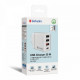 Зарядний пристрій Verbatim USB 30W PD3.0 4-ports white (49701)