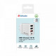 Зарядний пристрій Verbatim USB 30W PD3.0 4-ports white (49701)