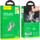 Зарядний пристрій HOCO NZ10 Handy USB-A\/Type-C Silver (6942007601825)