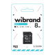 Карта памяти Wibrand 8GB microSD class 4 (WICDC4\/8GB-A)