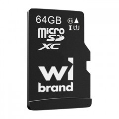 Карта пам/'яті Wibrand 64GB mictoSD class 10 UHS-I (WICDXU1\/64GB)