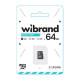 Карта памяти Wibrand 64GB mictoSD class 10 UHS-I (WICDXU1\/64GB)