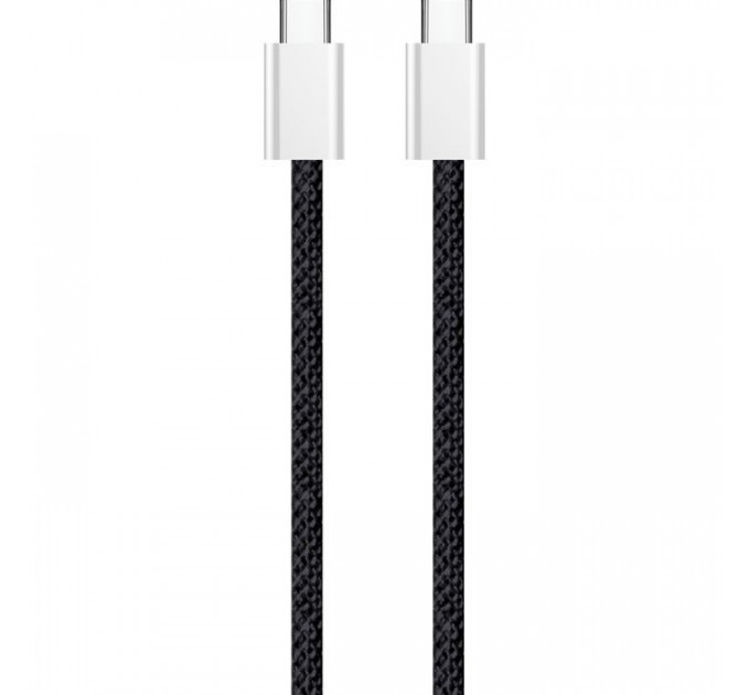 Дата кабель USB-C to USB-C 1.0m 60W 3.0А black ColorWay (CW-CBPDCC061-BK)