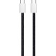 Дата кабель USB-C to USB-C 1.0m 60W 3.0А black ColorWay (CW-CBPDCC061-BK)