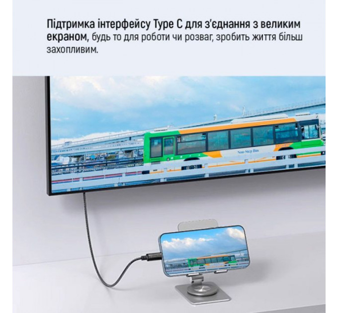 Дата кабель USB-C to USB-C 1.0m USB3.2 (20Gbps 4K PD100W) Gen2 5А black ColorWay (CW-CBPDCC062-BK)