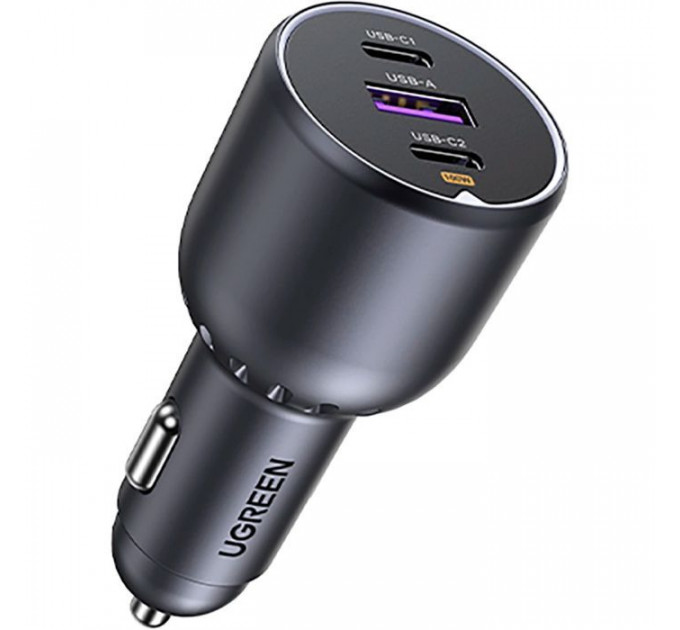 Зарядное устройство для Ugreen 3xUSB 130W (2xUSB-C+USB-A) QC3.0 (EC705) (35025)