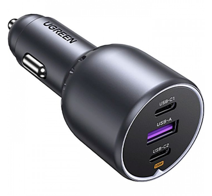 Зарядное устройство для Ugreen 3xUSB 130W (2xUSB-C+USB-A) QC3.0 (EC705) (35025)