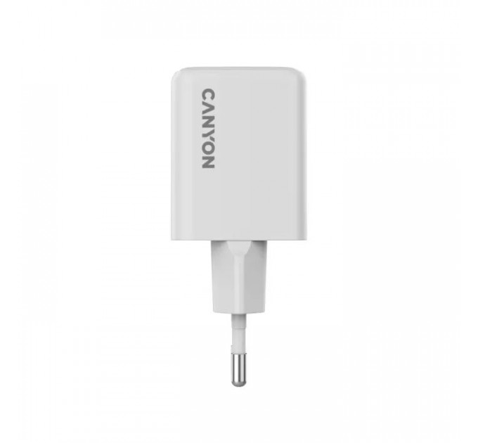 Зарядное устройство для Canyon CU35CC GaN 35W 2xPD EU White (CNS-CUW35CC)