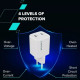 Зарядное устройство для Canyon CU35CC GaN 35W 2xPD EU White (CNS-CUW35CC)