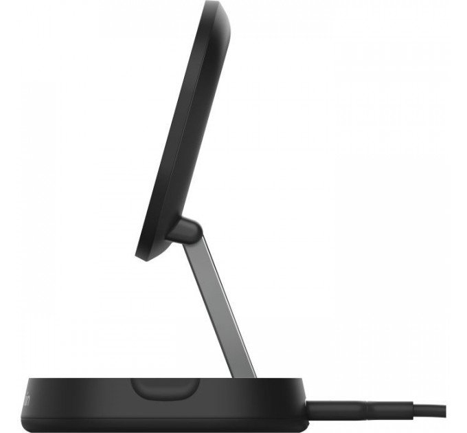 Зарядное устройство для Belkin 15W Magnetic Stand Qi2 20W Adapter USB-C black (WIA008VFBK)