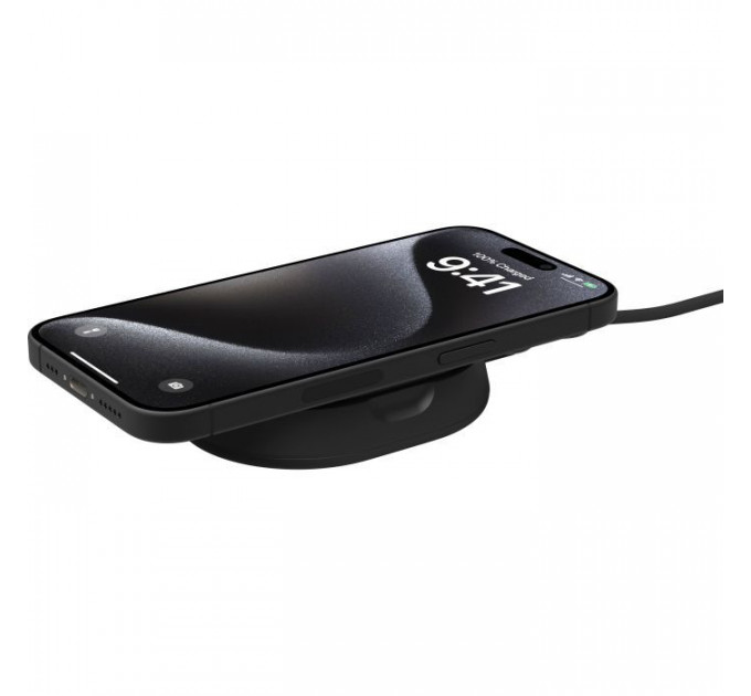 Зарядное устройство для Belkin 15W Magnetic Stand Qi2 20W Adapter USB-C black (WIA008VFBK)