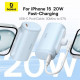 Батарея універсальна Baseus Compact 4900mAh 20W Lightning, Black (PPWC05I) (P10068304112-00)