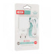 Зарядний пристрій XO L75 2USB\/2.4A + Lightning White (XO-L75-L)