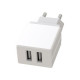 Зарядний пристрій XO L75 2USB\/2.4A + Lightning White (XO-L75-L)