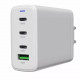 Зарядний пристрій Canyon CU140ACC GaN 150W 3xPD 1xQC EU White (CNS-CUW140ACC)