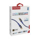 Дата кабель USB-C to USB-C 2.0m Promate (lucidline-cc200.navy)