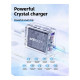Зарядний пристрій Acefast 3xUSB 65W (2xUSB-C+USB-A) Gan A45 Fast Charger Mountain mist (6974316282099)