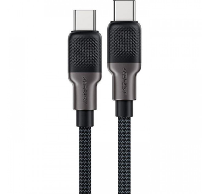 Дата кабель USB-C to USB-C 1.2m 3A silicone braid C10-03 Acefast (6974316283119)