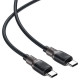 Дата кабель USB-C to USB-C 1.2m 3A silicone braid C10-03 Acefast (6974316283119)