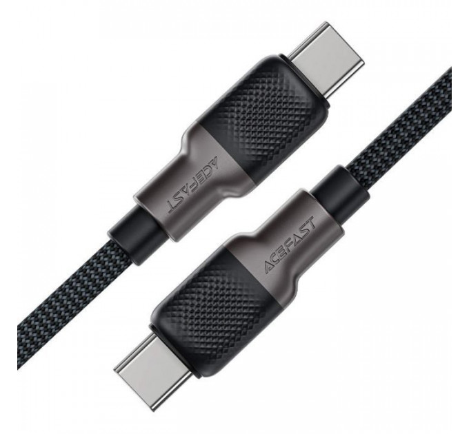 Дата кабель USB-C to USB-C 1.2m 3A silicone braid C10-03 Acefast (6974316283119)