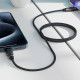 Дата кабель USB-C to USB-C 1.2m 3A silicone braid C10-03 Acefast (6974316283119)