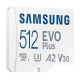 Карта памяти Samsung 512 GB microSDXC Class 10 UHS-I U3 V30 A2 EVO Plus+SD Adapte (MB-MC512SA\/EU)