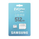 Карта памяти Samsung 512 GB microSDXC Class 10 UHS-I U3 V30 A2 EVO Plus+SD Adapte (MB-MC512SA\/EU)