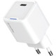 Зарядний пристрій ColorWay GaN Mini 25W PD Port PPS USB-C white (CW-CHS052PD-WT)