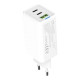 Зарядний пристрій ColorWay GaN Mini 65W PD Port PPS USB (USB-2C1A) white (CW-CHS058PD-WT)
