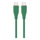 Дата кабель USB-C to USB-C 1.5m 3A Cablexpert (CC-USB2S-CMCM-1.5M-G)