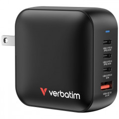 Зарядний пристрій Verbatim MiniGaN 100 W 4 ports (3xUSB-C\/1xUSB-A) (32231)