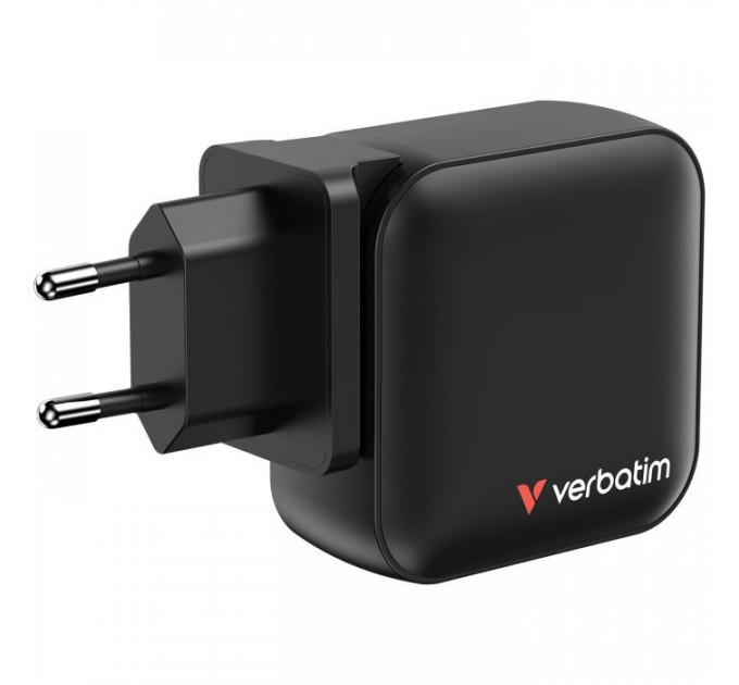 Зарядний пристрій Verbatim MiniGaN 100 W 4 ports (3xUSB-C\/1xUSB-A) (32231)