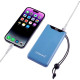 Батарея універсальна Intenso F10000 10000mAh QC\/3.0 blue (7332035)