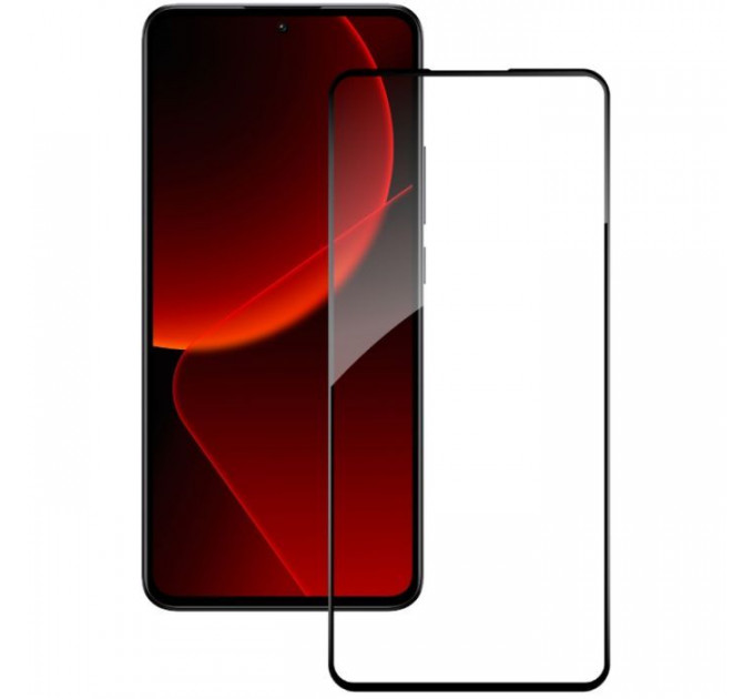 Скло захисне ACCLAB Full Glue Xiaomi 13T Black (1283126582523)