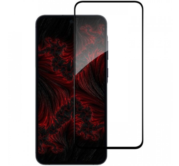 Стекло защитное Intaleo Full Glue Samsung A55 Black (1283126588860)