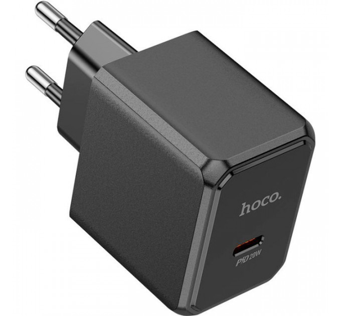 Зарядний пристрій HOCO CS13A Ocean USB-C PD20W Black (6942007603805)
