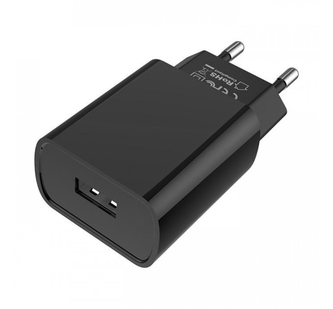 Зарядний пристрій BOROFONE BA20A Sharp USB + cable USB to USB-C 10.5W Black (6931474702142)