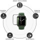 Скло захисне Drobak Apple Watch Series 10 46mm Black Frame A+ (323231)